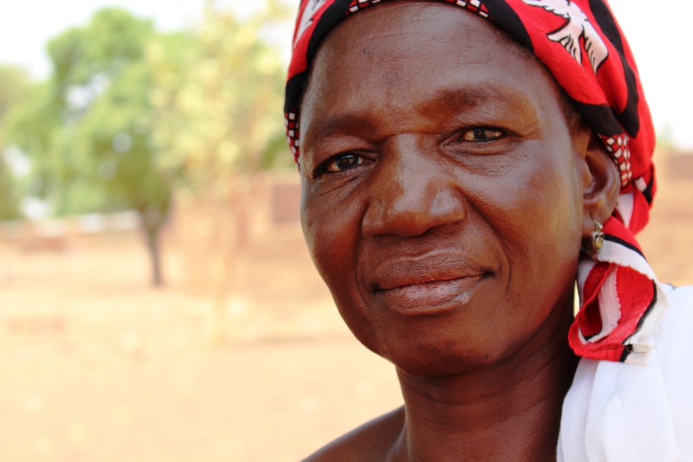 Fati Kabore in ihrem Dorf Noungou.