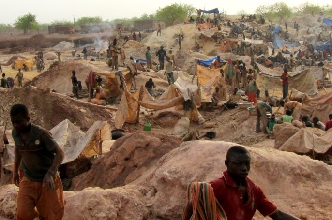 Inoffizieller Goldabbau in Burkina Faso
