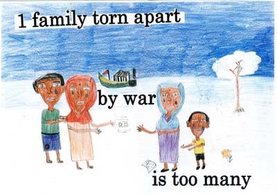 1 family torn apart by war is too many - Estelle_Brandt