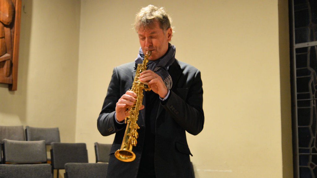 Saxophonist Heribert Leuchter sorgte für die musikalische Gestaltung © Thomas Kuller/MISEREOR
