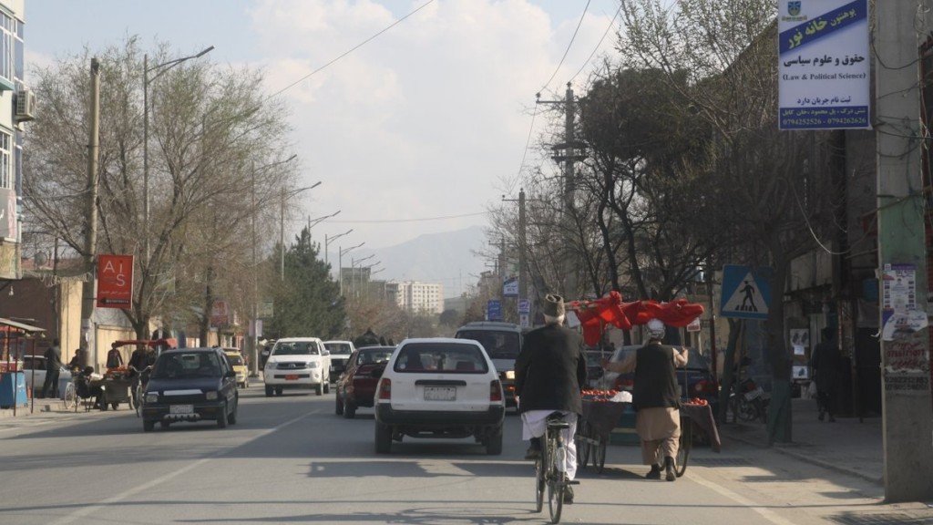 Straße in Kabul © Florian Sander/MISEREOR