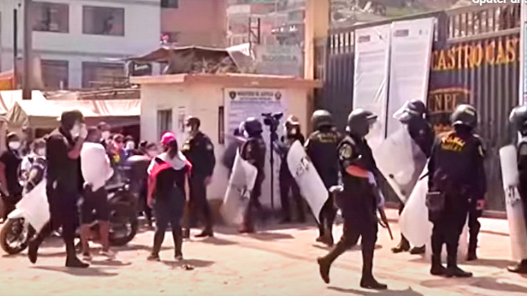 Gefangenenrevolte in Peru: Häftlinge hatten wegen der Corona-Pandemie Verbesserungen der Hygiene und medizinischen Versorgung gefordert