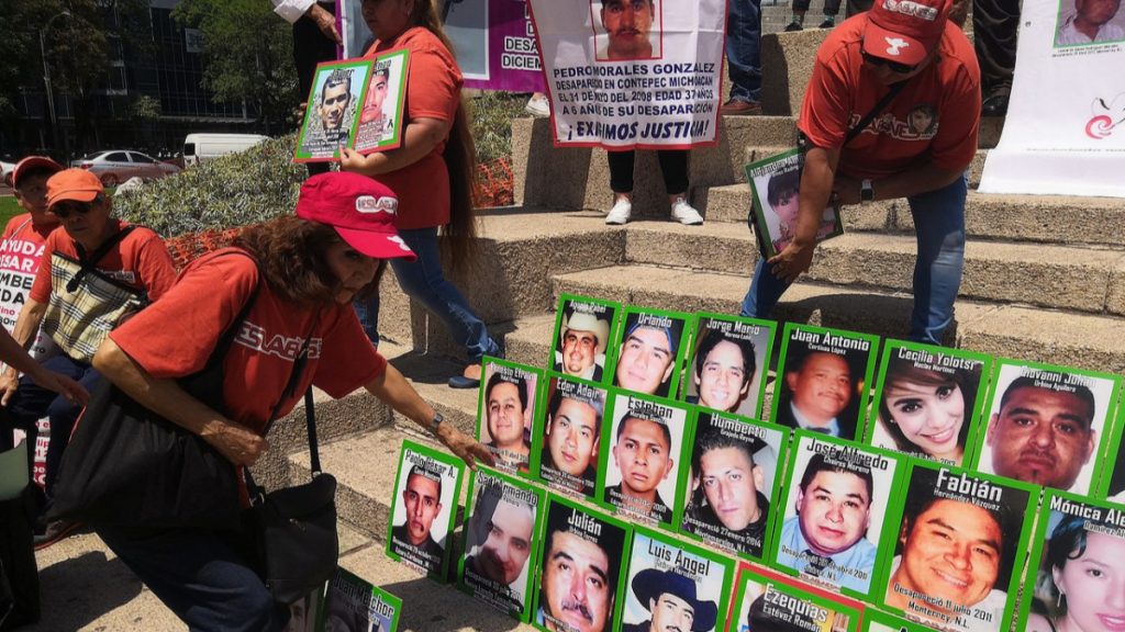 Mexiko Protest Mütter der verschwundenen Töchter und Söhne