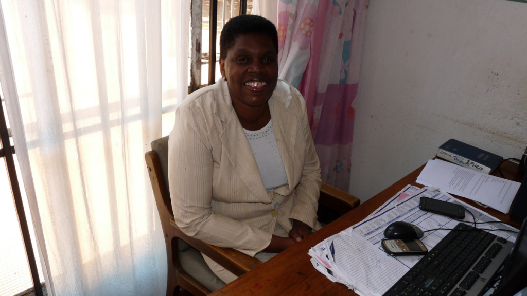 Leiterin des Projekts Theresa Makwara
