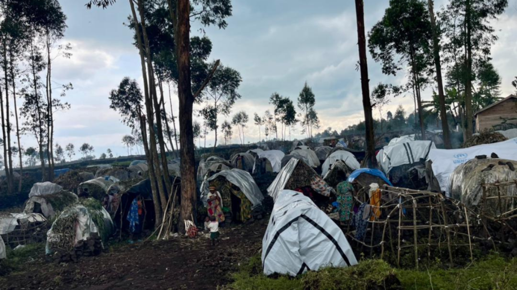 Vertriebenenlager im Kongo