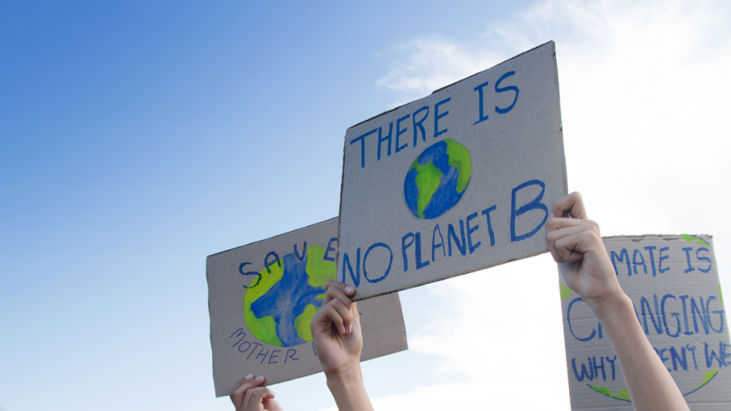 Es ist Zeit für Klimagerechtigkeit - there is no planet B