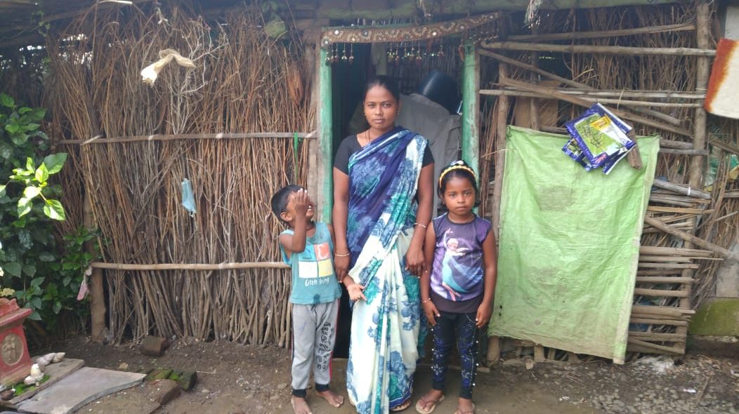 Poonam Solanke wurde nach dem Tod ihres Mannes diskriminiert – bis sie einen Weg aus ihrem Leiden fand. © Caritas India