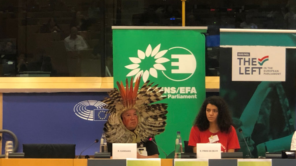 Indigener Misereor-Partner im EU-Parlament